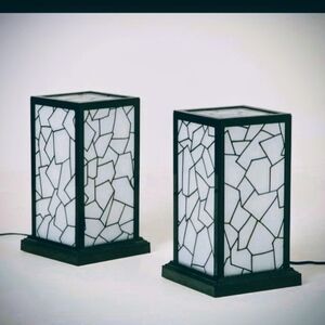 set Of 2 Friendship Lamps